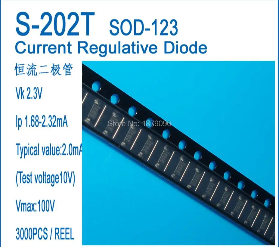 

Free Shipping 10PCS S-152T=1.5MA S-202T=2MA S-272T=2.7MA S-352T=3.5MA S-452T=4.5MA SOD-123 CRD/CURRENT REGULATIVE DIODE