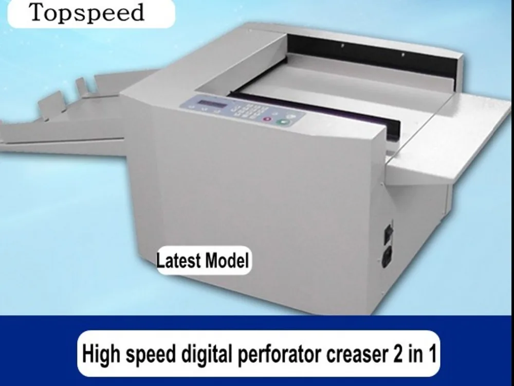 Professional Digital Paper Creaser and Perforator Creasing and Perforating Machine  Book Spine Making