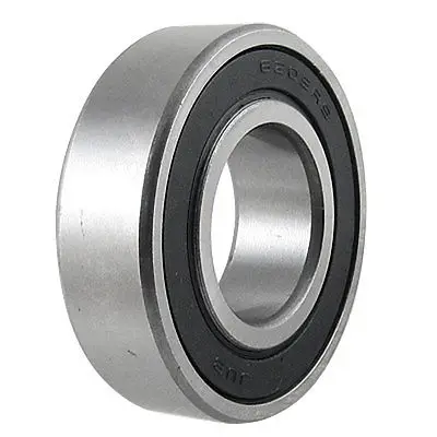 6205RS 25mm x 52mm x 15mm Double Rubber Seals Motor Metric Ball Bearing