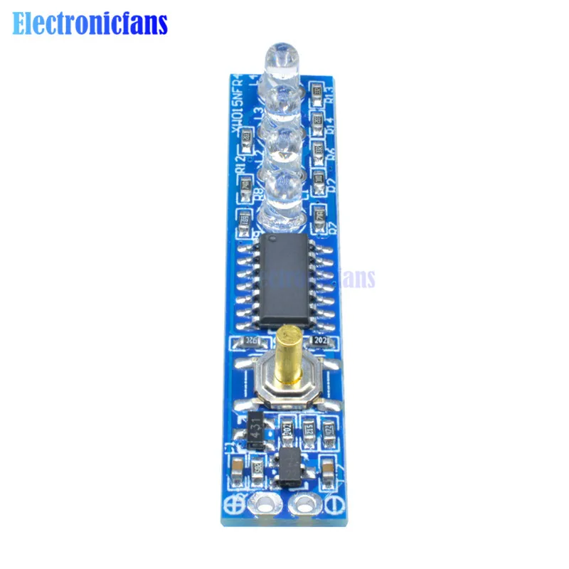 1 S/2 S/3 S/4 S Indicatore Della Capacità Della Batteria Al Litio Display a Led Bordo di Livello di Potenza indicatore per 1/2/3/4 Pcs 18650