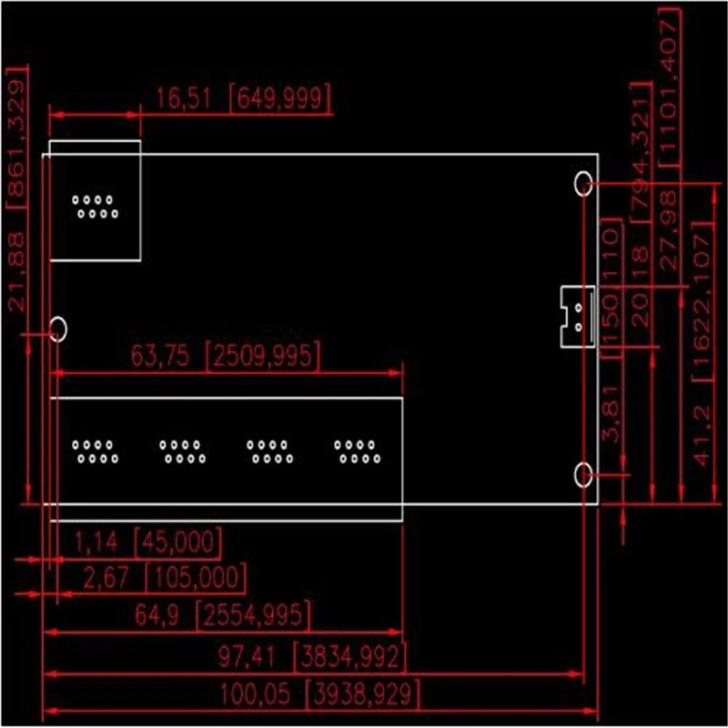 Mini interruptor OEM de 5 puertos, interruptor de red de 10/100mbps, 5-12v de amplio voltaje de entrada, módulo inteligente ethernet pcb rj45 con led incorporado