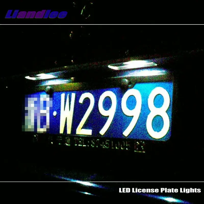 For Skoda Roomster Type 5J 2006~2014 Car License Plate Lights Auto Number Frame Lamp LED Bulb Replacement Accessories - view 5