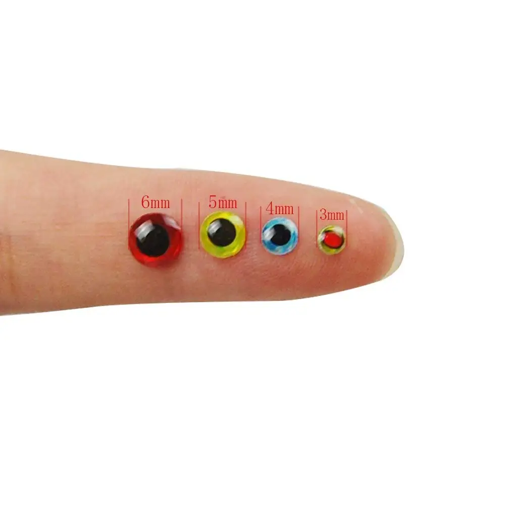 Ojos de señuelo holográficos 3D – Tallas de 3mm a 6mm - imagen 4