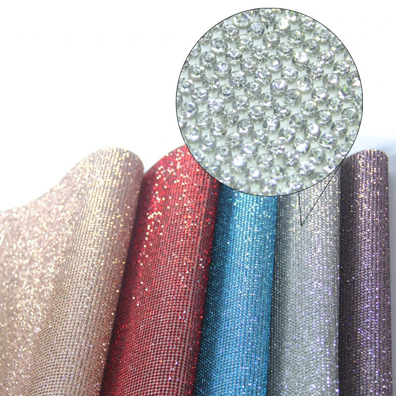 Self Adhesive 20000pcs Bling Glass Rhinestone Trim Crystal  Hotfix Iron On Strass Mesh Banding For Car Mobile sticker 9.4*15.8''