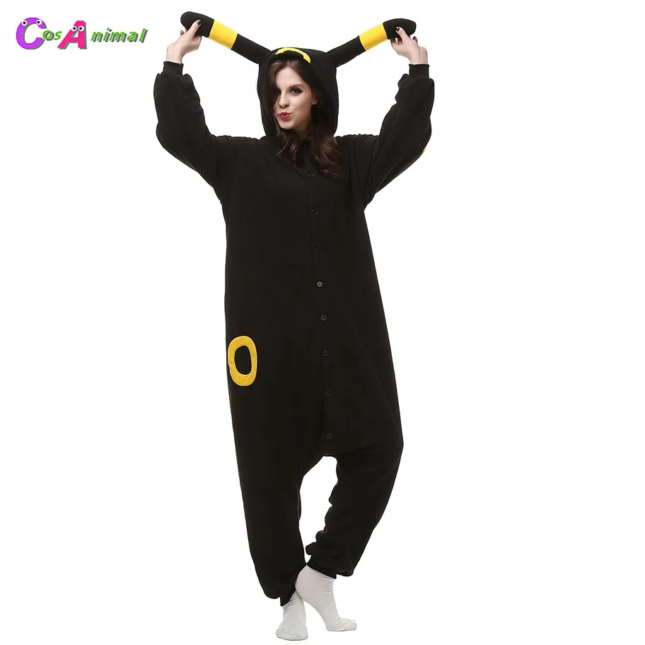 

Adults Polar Fleece Kigurumi Umbron Cosplay Costume Women Onesies Pajama Men Halloween Carnival Party Christmas Romper