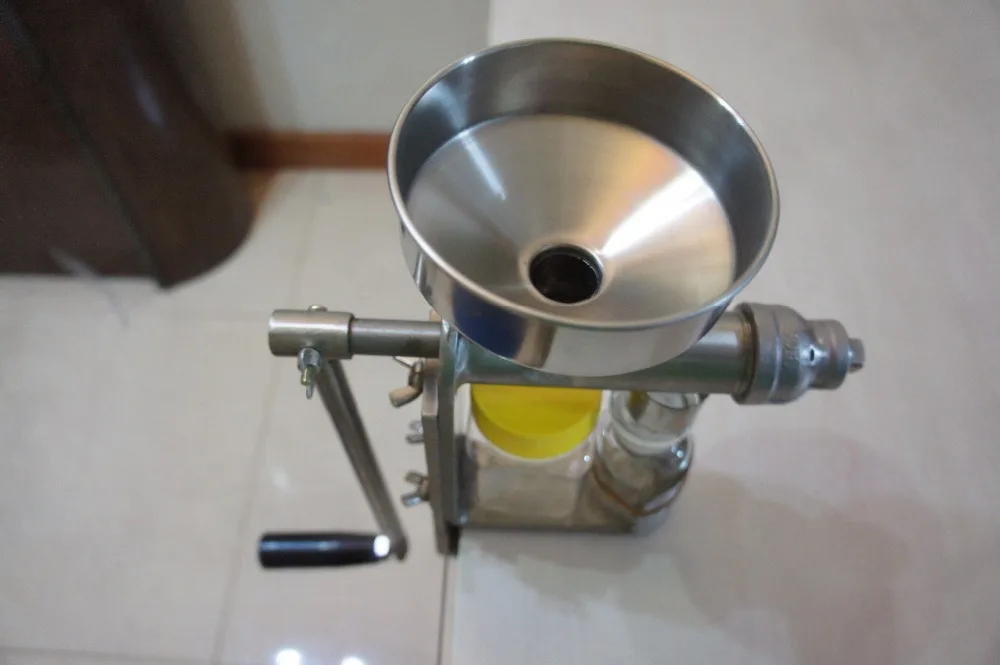 The third generation of stainless steel oil press, the new manually oil press, hand oil press