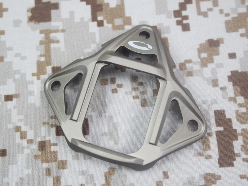 Accessori per caschi Fast Mich con supporto per casco VAS a 3 fori in alluminio