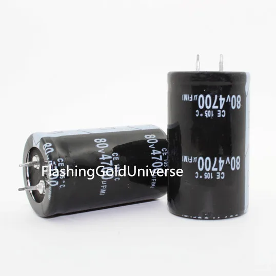 

80V 4700UF 4700UF 80V Electrolytic Capacitors volume: 30X50MM best quality