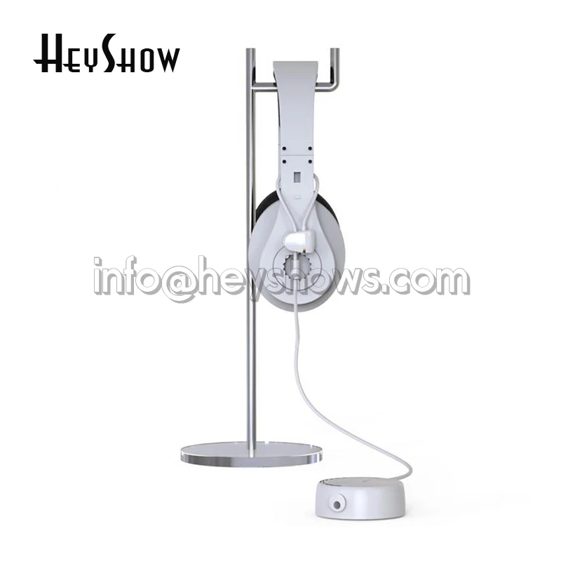 Sony Headphone Anti-Theft Security Holder with Display Alarm System Portable Burglar Alarm for Earpieces Watch Bags And More