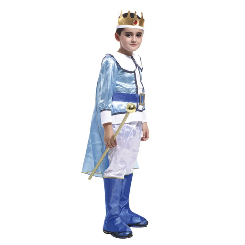 Arabic King Prince Costume for Boys New Year Carnival Halloween Christmas Kids Fantasia Fancy Dress Children Cosplay Clothes