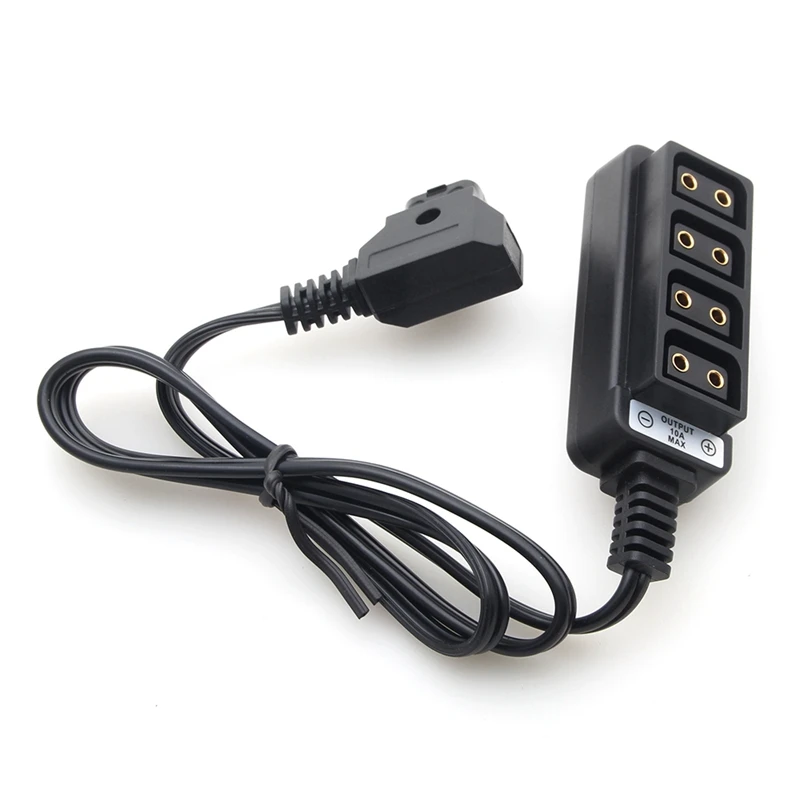 Adaptador macho d-tap tipo B Power Dtap a 4 hembra p-tap Ptap Hub, divisor eléctrico para Accesorios de Energía de fotografía