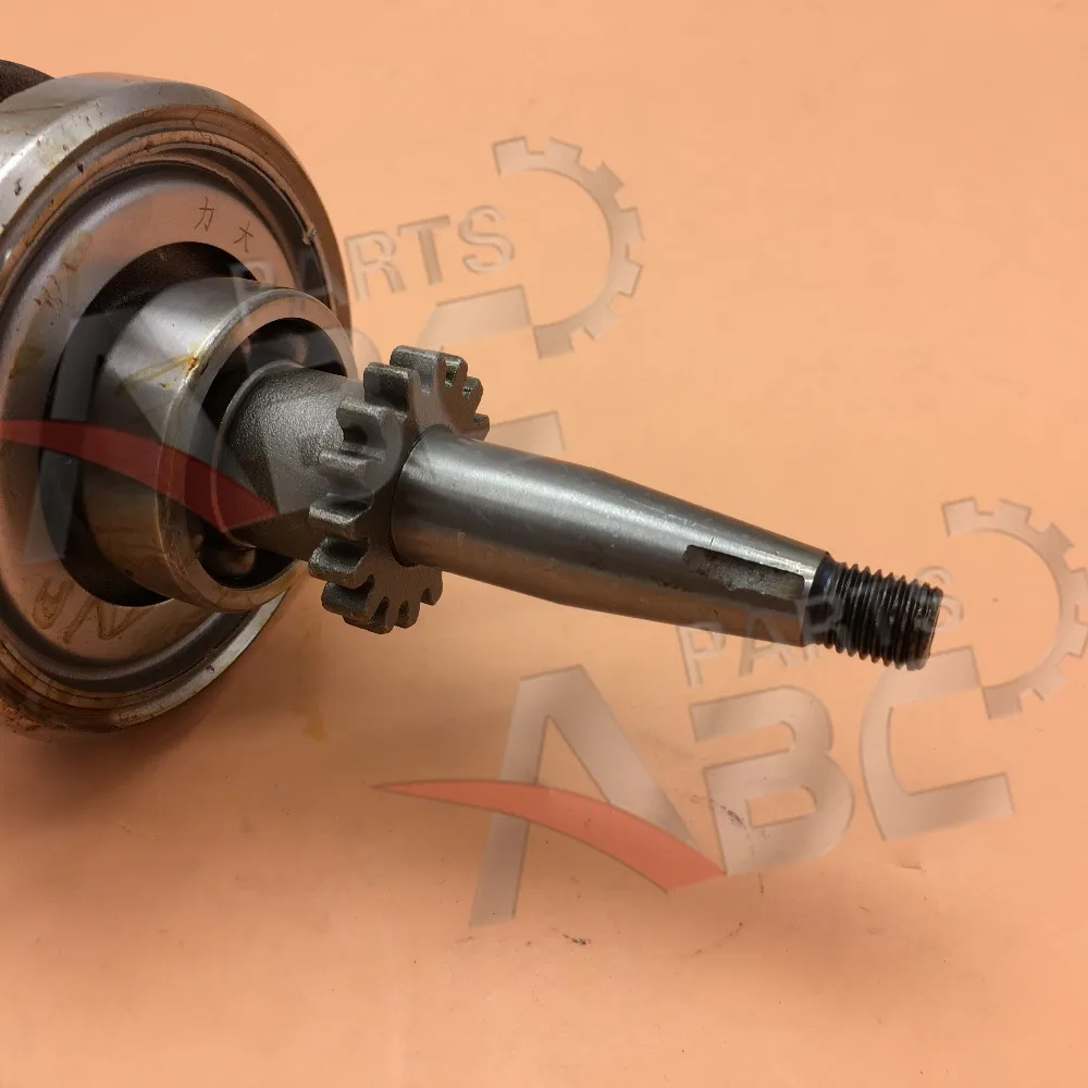 16T GY6 50cc Crankshaft Crank For 139QMB 139QMA Taotao Roketa SUNL JCL JONWAY Scooter Moped