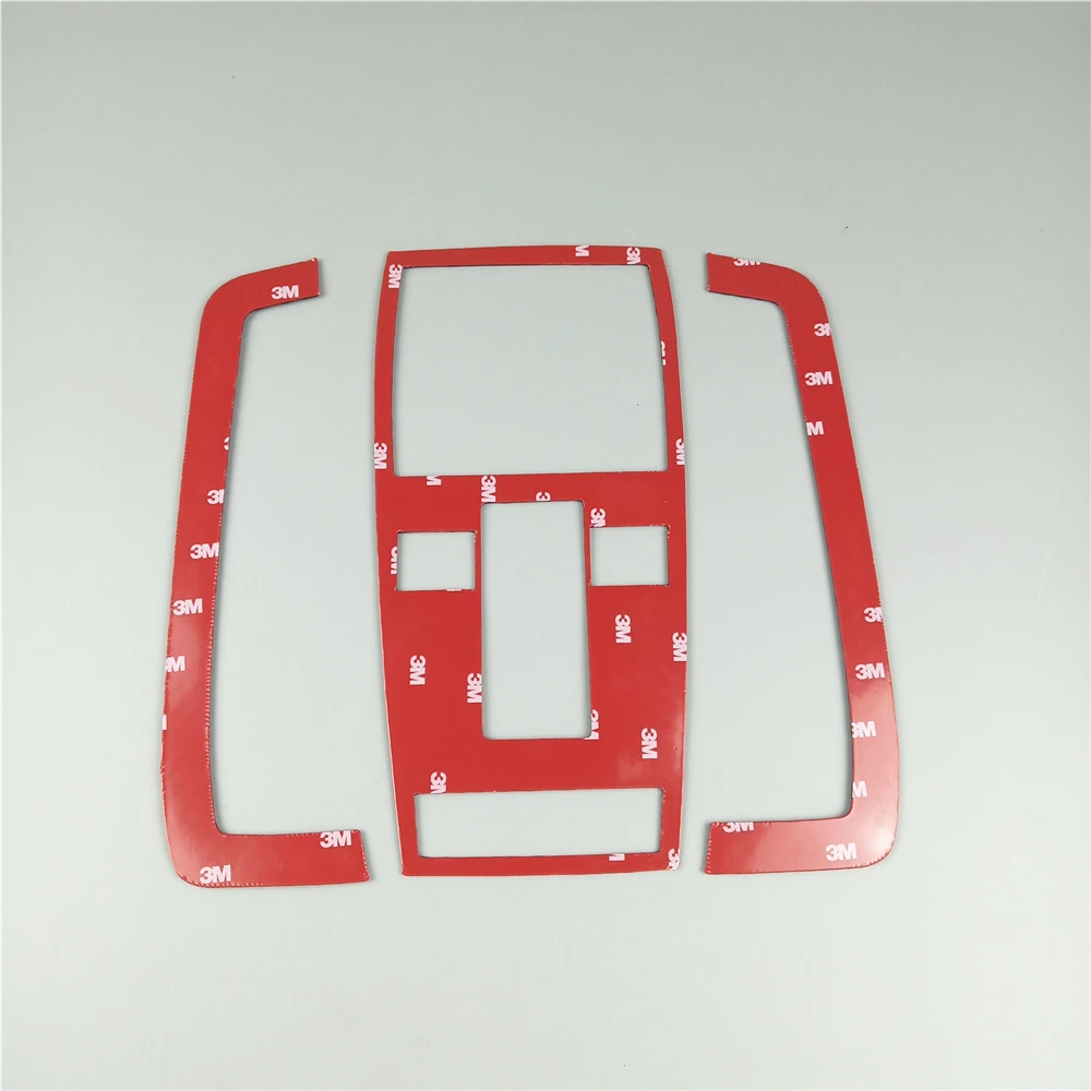 Carbon Fiber Car Roof Reading Lamp Cover Trim For Mercedes Benz C class W204 2007-2014 Dome Light Frame Decoration