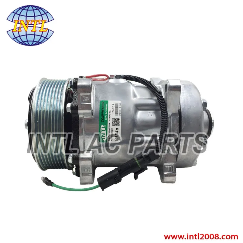 

709 SD7H15 Sanden 4866 4450 U4866 MEI 5283 Four Seasons 68162 air compressor FLX7 Flex 7 for Heavy Duty Truck (HD)