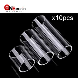 10pc/lot Glass Guitar Slide Guitar Finger Sliders 69x25mm/50x25mm/28x25mm Inside 22mm