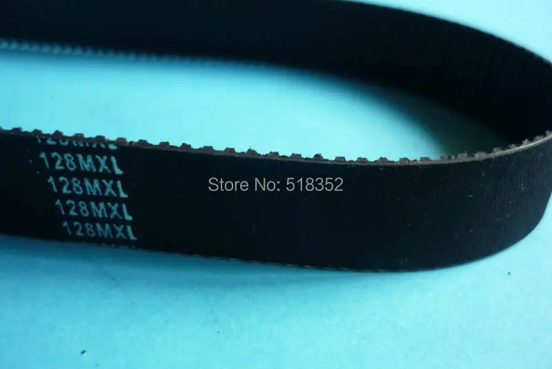 128MXL/ B160MXL 14mm Width Black Synchronous Timing Belt for EDM Drilling Machine Parts