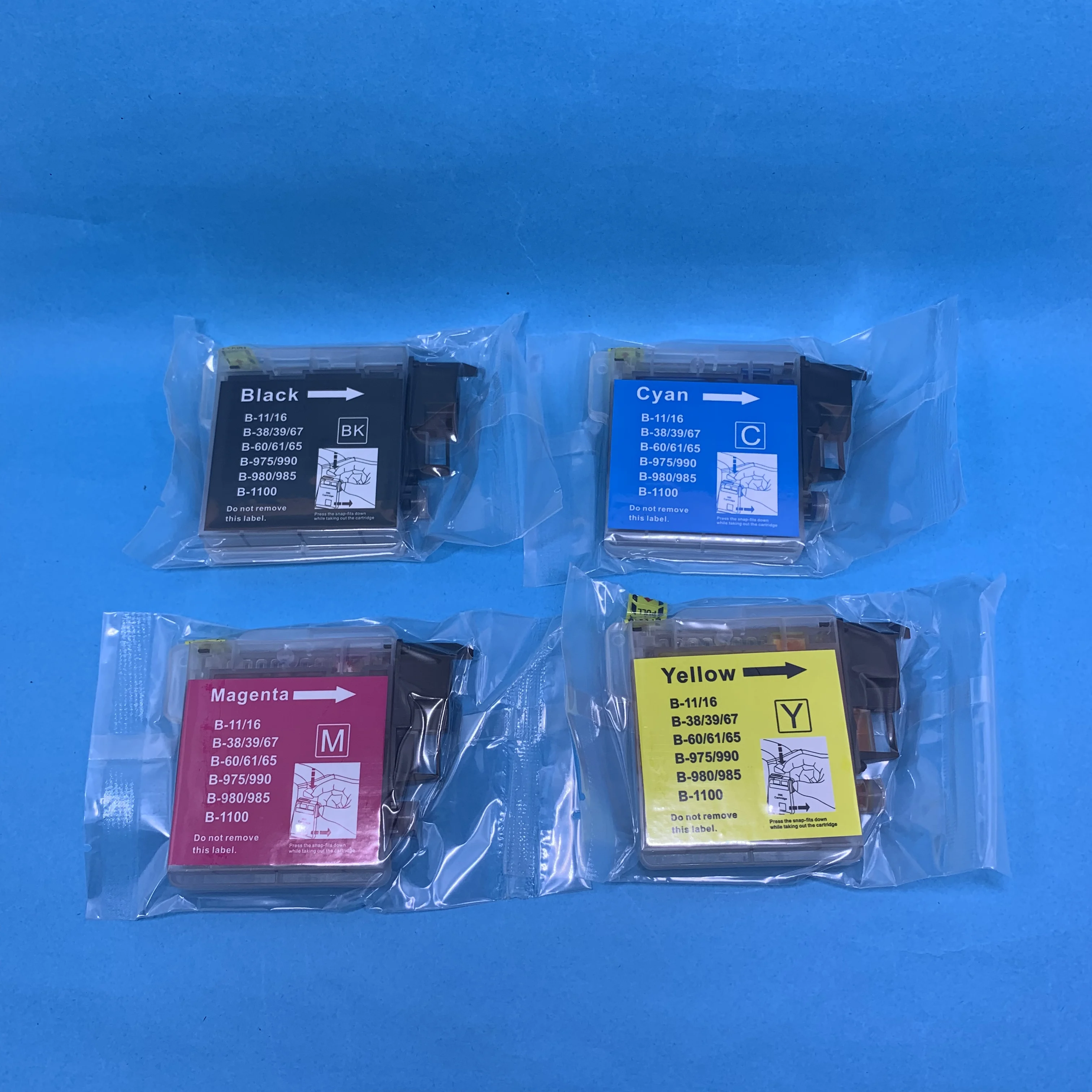 Compatible Ink Cartridge LC11 LC16 LC38 LC39 LC60 LC61 LC65 LC975 LC990 LC985 LC1100 LC980 for  MFC-J220 MFC-J265W