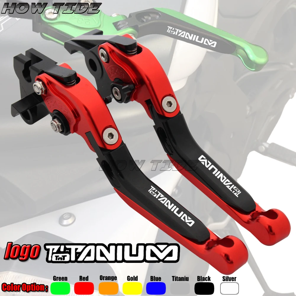 Motorcycle Folding Extendable CNC Moto Adjustable Clutch Brake Levers For Benelli TNT 1130 Titanium TNT1130 2005-2006