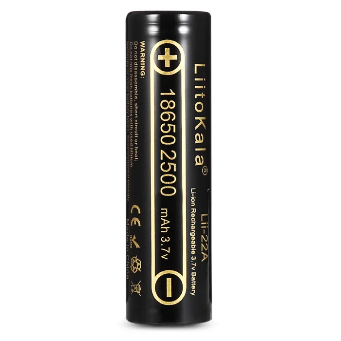 جديد 2 قطعة هونج كونج LiitoKala Lii-25A 3.6V 18650 2500mAh INR18650-25R بطارية ليثيوم أيون 20A 35A التفريغ ل السجائر الإلكترونية
