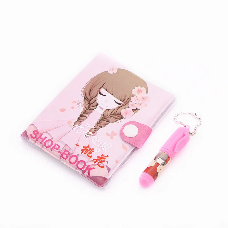 Cute Mini A7 Notebook  Child Gifts work Notepad Hand Memo with pen