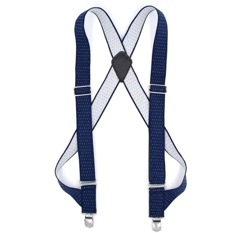 Yienws Kommerziellen Weastern Art-herbst-frauen Hosen Brace Strap Für Männer Große Größe Hosenträger Mann Blau Dot Suspensorio Masculino YiA005