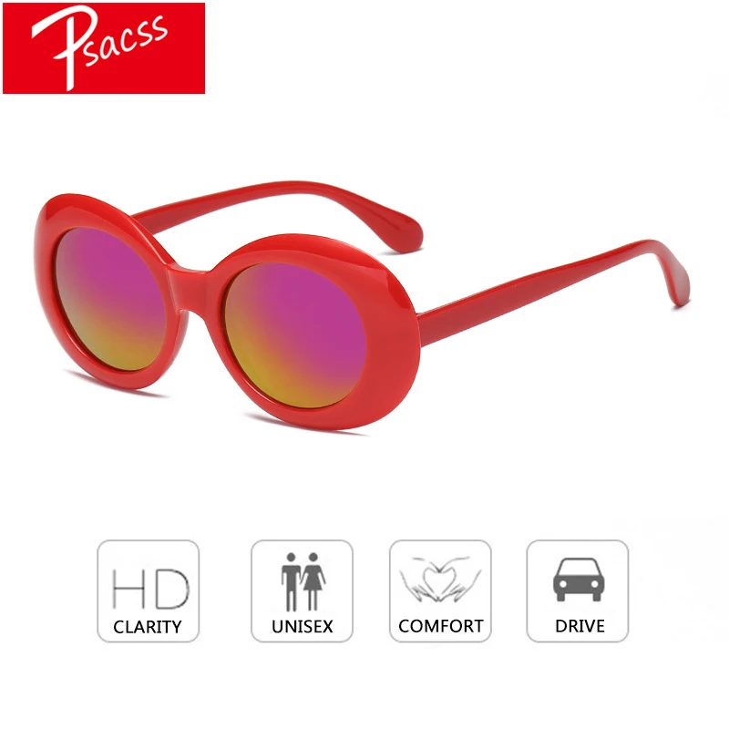 

Psacss Oval Vintage Sunglasses For Children Cute Goggle High Quality Sun Glasses Boys Girls Luxury Brand Designer Eyewear oculos