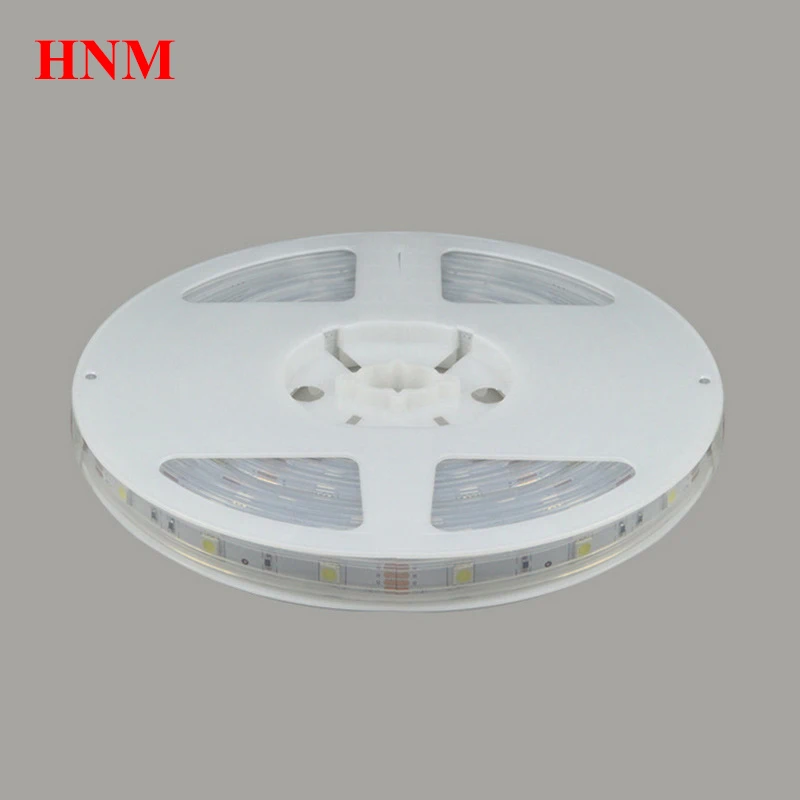 DC12V 30LEDs/m 5M/Roll SMD 5050 Flexible LED Strip Light White LED Lights Tape LED Lights ribbon White PCB Waterproof IP67