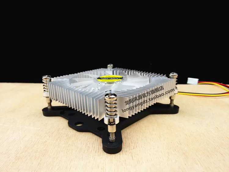 Ultra-thin CPU Fan For LGA1150 LGA1155 LAG1156 CPU Cooler With 70mm Silent Fan Comptuter CPU Cooling Fan With 3pin