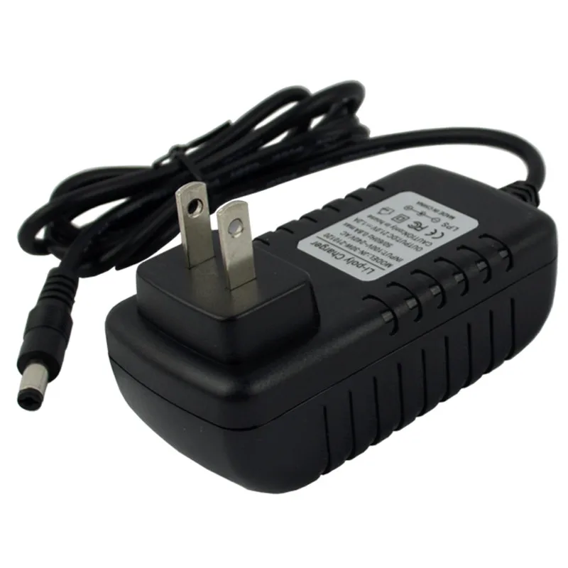 Special price 21V 2A Lithium Battery Charger Electric Screwdriver 18V 5Series 18650 Lithium Battery Wall Charger DC 5.5 * 2.1 MM