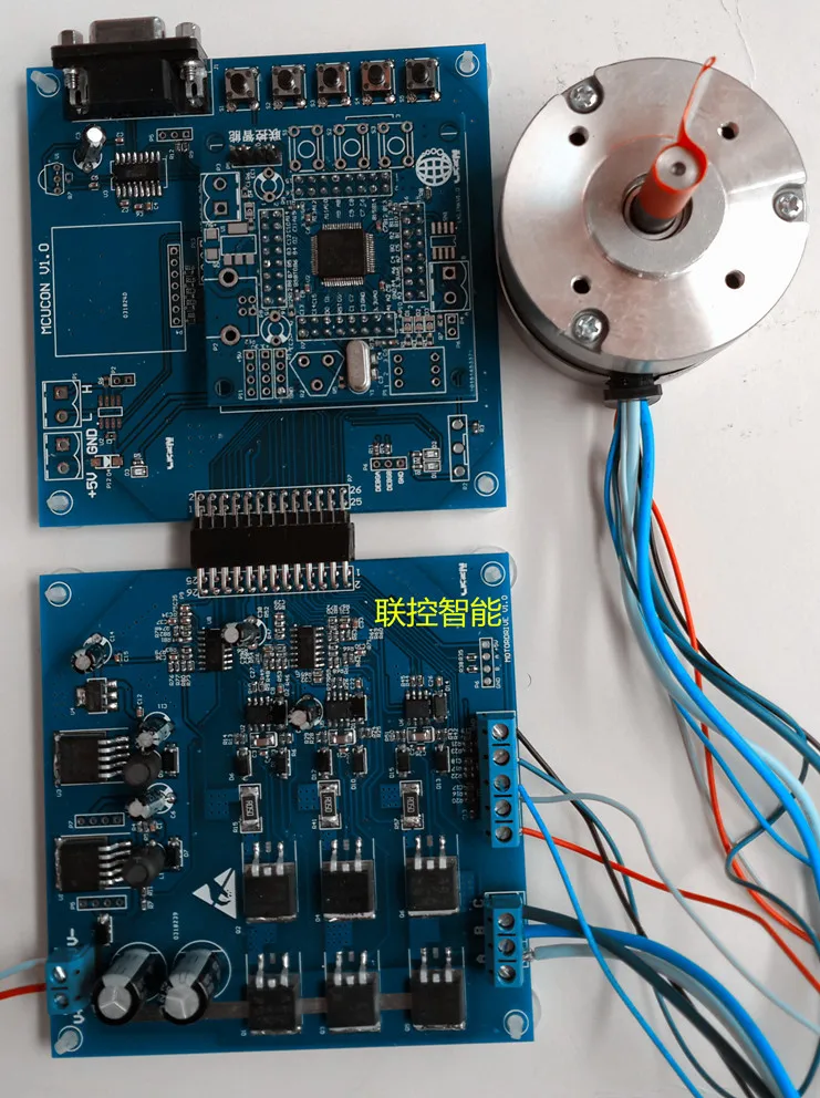 BLDC DC Brushless Motor Development Board Sine Square Wave Holzer Encoder Non Sense Start FOCstm32