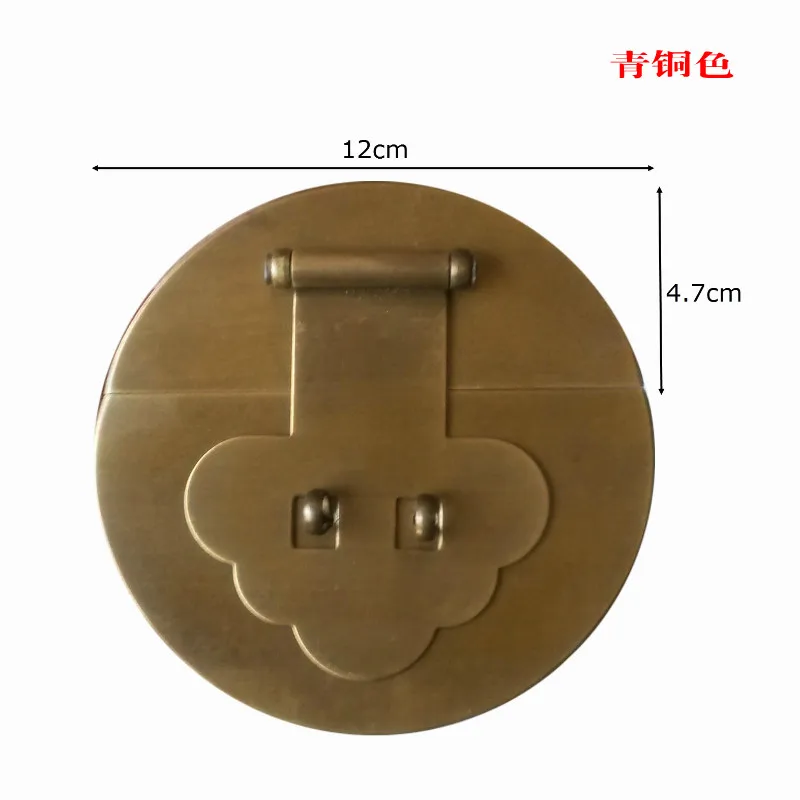 Chinese antique copper fittings, camphorwood box box buckle / box, suitcase lock hasp lock accessories / jewelry box