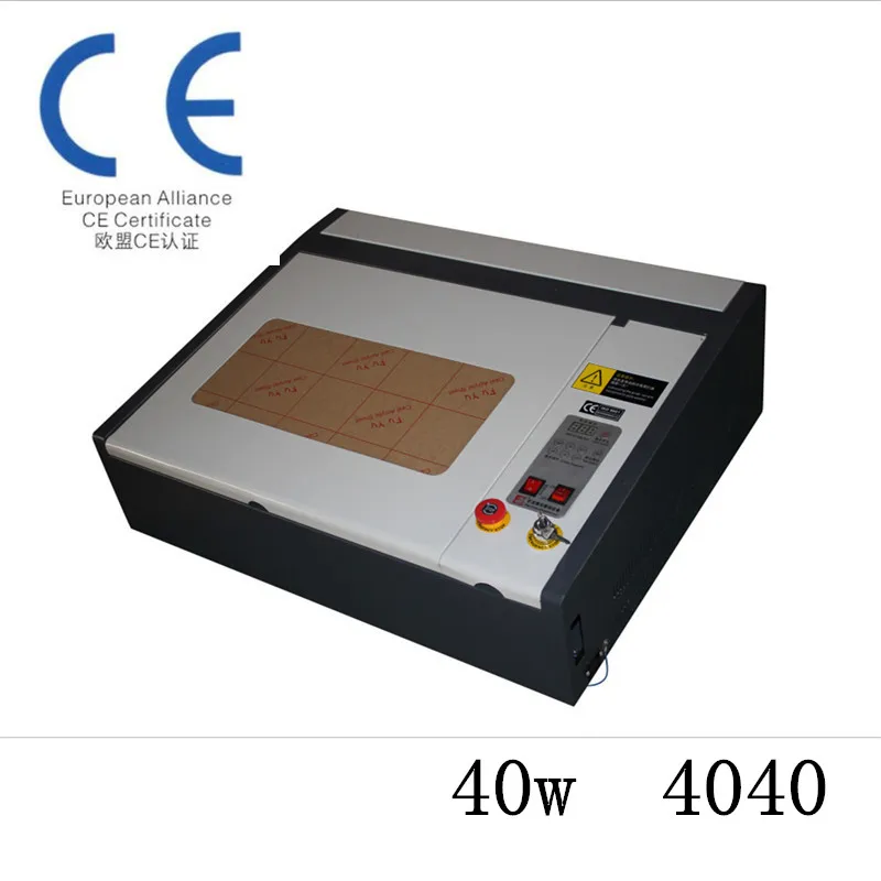 Free shipping 110/220V 50W 400*400mm CO2 Laser Engraver Cutter Engraving Machine 4040 Laser Cutting Machine with USB Sport