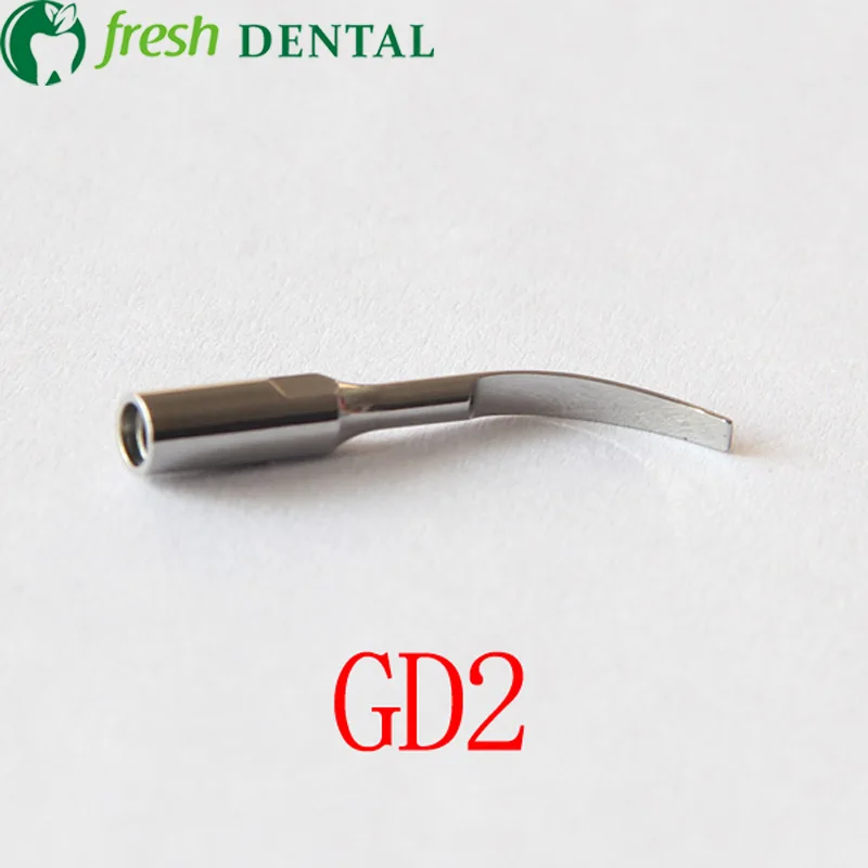 10PCS Dental Ultrasonic Scaler Tips GD2 Brand New Dental Supragingival Scaling Tip Fit DTE/Satelec Scaler  GD2