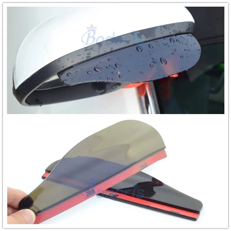 Rear View Rain Eyebrow Auto Mirror Rain Guard Visor Shield Shade For Toyota LC 200 Land Cruiser Prado FJ 120 150 100 Accessories