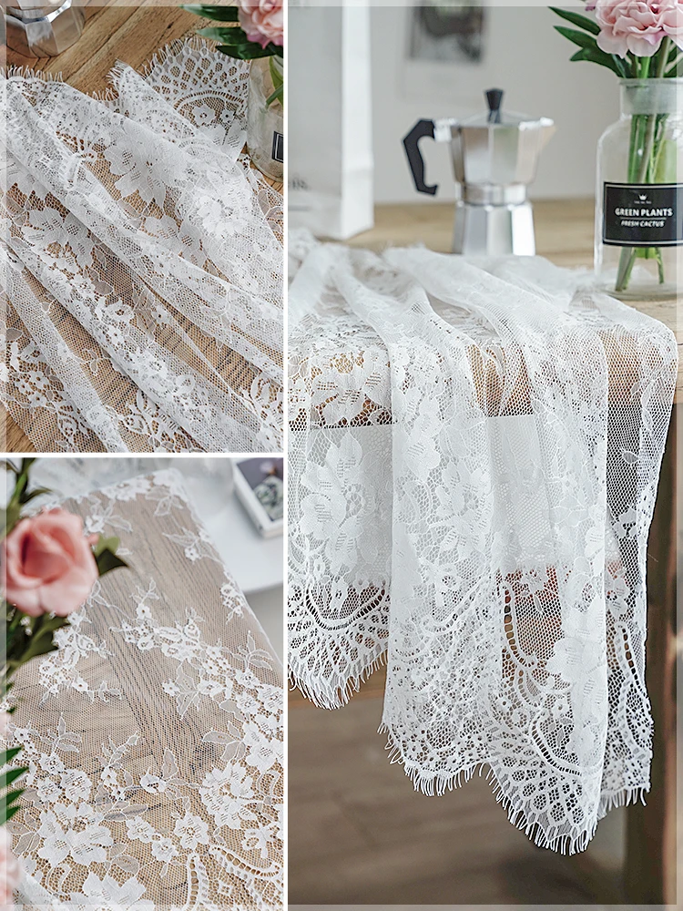 

INS Photography Backdrops White Lace Adornment for Shooting Photo Background Props Decoration Accessories Ornament fotografia