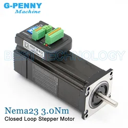 Nema23 Integrated Stepper Servo Motor with driver 3Nm 5.0A 428Oz-in Closed loop Stepper motor Servo Stepper Motor iHSS57-36-30