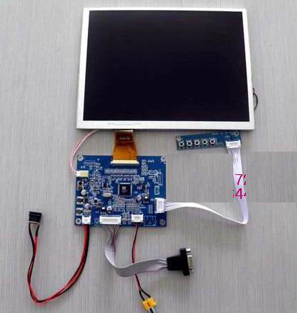 

LSA40AT9001 10.4 inch LED LCD screen with VGA/AV driver board can be equipped with touch screen