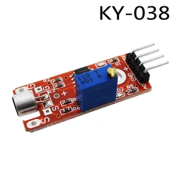 KY-038 4pin Mini Voice Sound Detection Sensor Module Microphone Transmitter