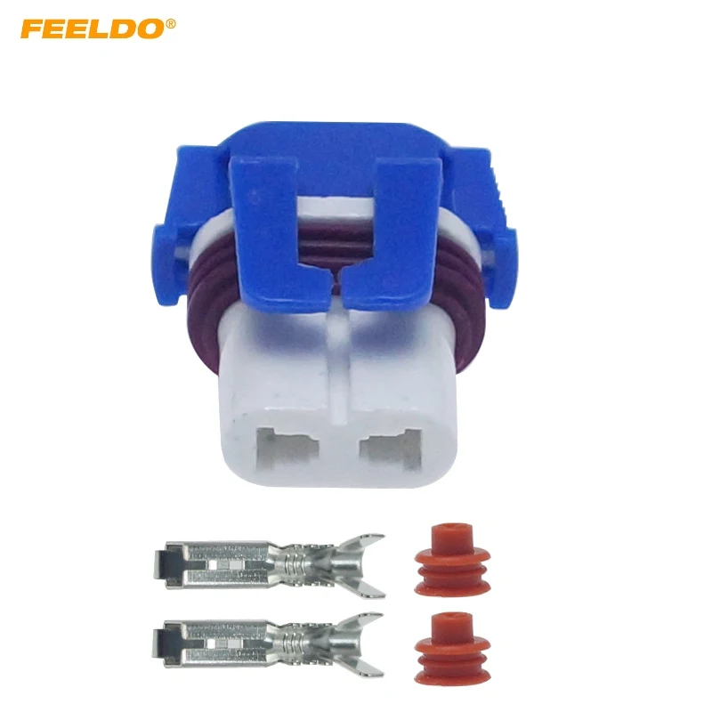 FEELDO 1set Car Ceramic Socket 9006 Ceramic Connector Adaptor For Auto LED/HID Headlight Bulb Socket Plug Holder #HQ6113