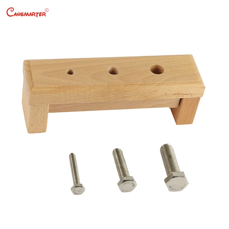 Wooden Montessori Toys Beech Wood Base Nut Screw Exercises Baby Sensorial Game Educational Toy Boy Girl Toddler Toy for Children