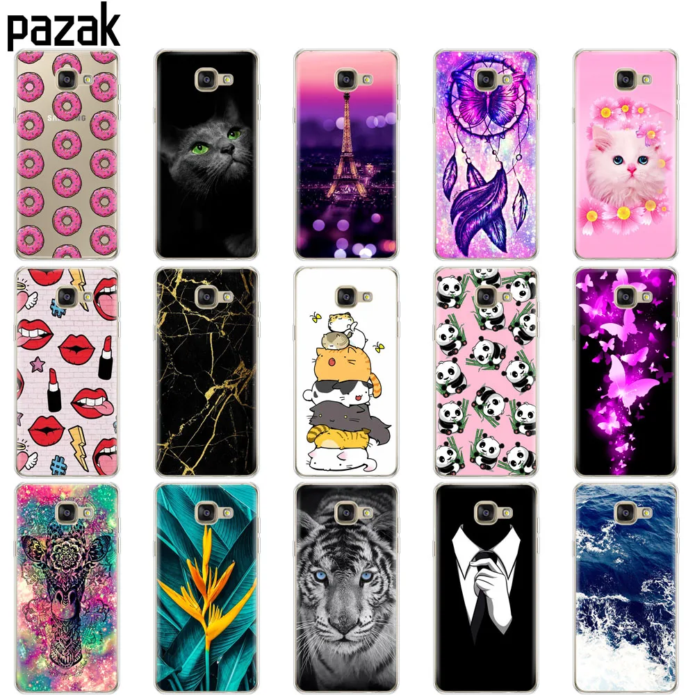 Silicone case For Samsung Galaxy A5 2016 Case soft tpu back Cover A510F A510 Phone Protective FOR Capa Samsung A5 2016 coque