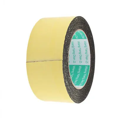 50mm Width 1mm Thickness EVA Single Side Sponge Foam Tape 10 Meters Length