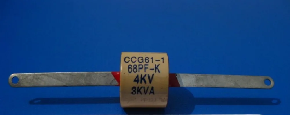 

CCG61-1 68P/PF/K/II 4KV 3KVA high frequency machine high frequency high voltage high power ceramic dielectric capacitor