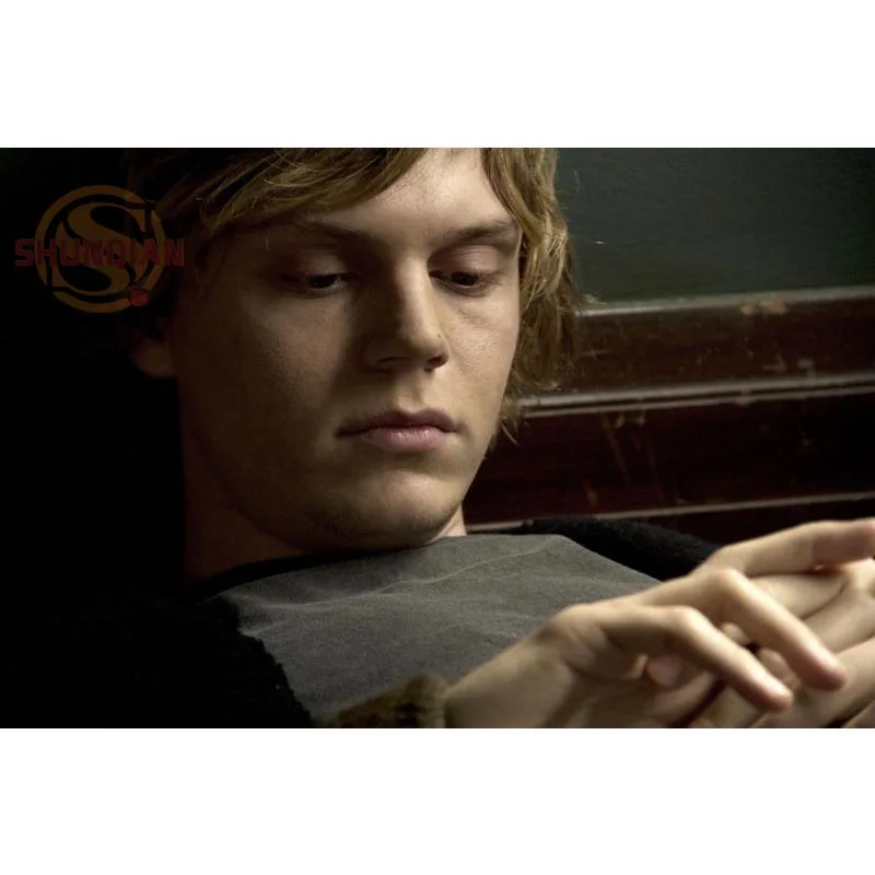 Best Nice Custom Evan Peters Poster Good Quality Wall Poster Home Decoration Canvas Poster For Bedroom cd%48