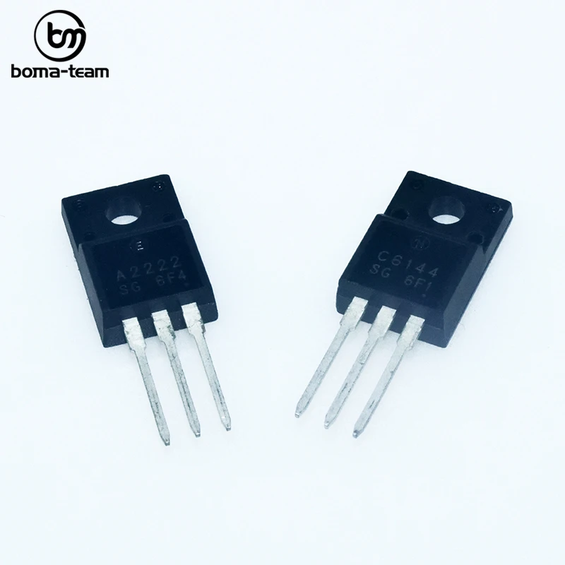 New A2222 SG 6F4 & C6144 SG 6F1  Silicon PNP Power Transistor