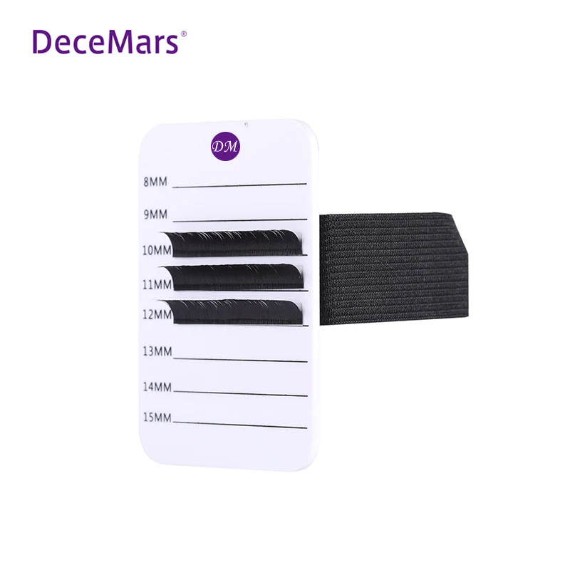 DeceMars plastic platform for eyelash extension lash holder and glue holder makeup tools held pallet for eyelash extension