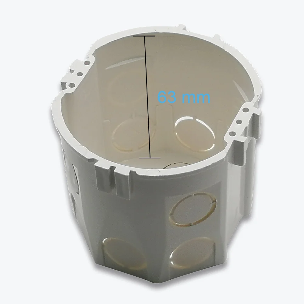 

Стандарт ЕС круглая настенная распределительная коробка внутренняя кассета жгут проводов белый контейнер