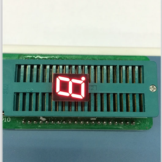 

Free Ship 100pc common cathode led digital tube 0.39inch 1 bit digital tube display Red color factory direct led digital tube