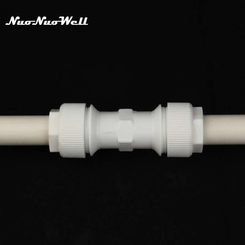 

1pc NuoNuoWell POM 20mm Pipe Non Return Check Valve Water Pipe Quick Connector Garden Irrigation System Fittings