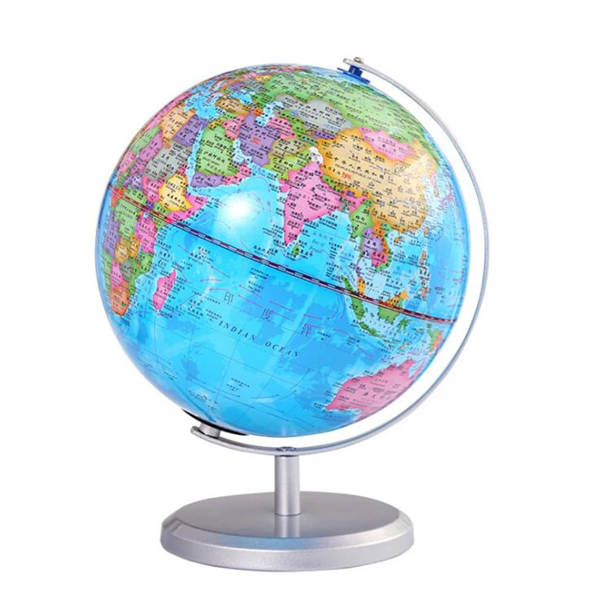 20cm Earth Globe World Map Geography Educational Toy for Desktop Decoration Home Office Aid Miniatures Kids Gift